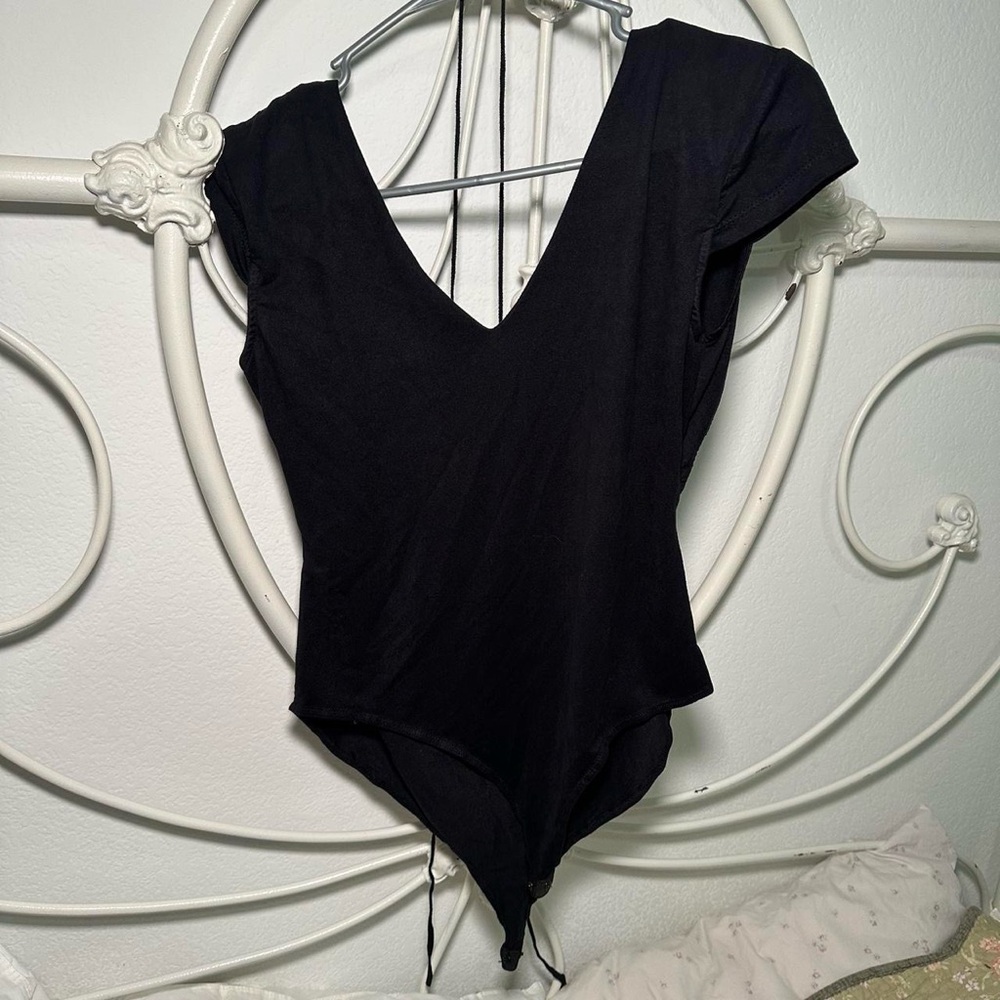 Elegant Black Bodysuit